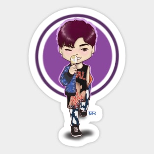 BTS- Rapmaster chibi Sticker